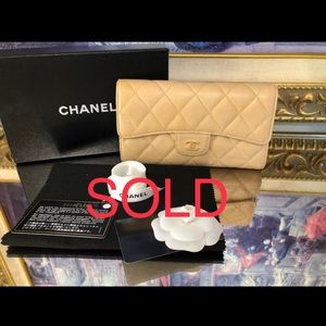 Chanel Classic Flap Caviar Wallet
